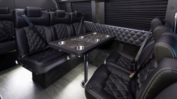 hialeah 10 passenger sprinter van interior