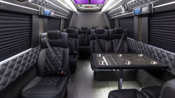 hialeah 15 passenger sprinter van interior