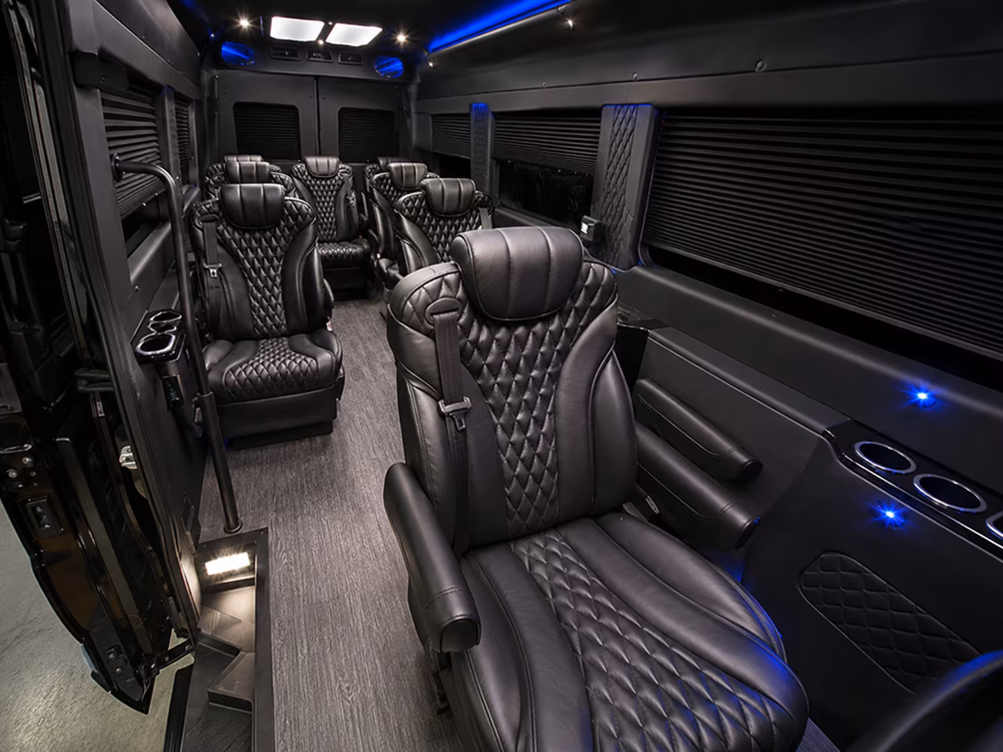 8 passenger sprinter van interior