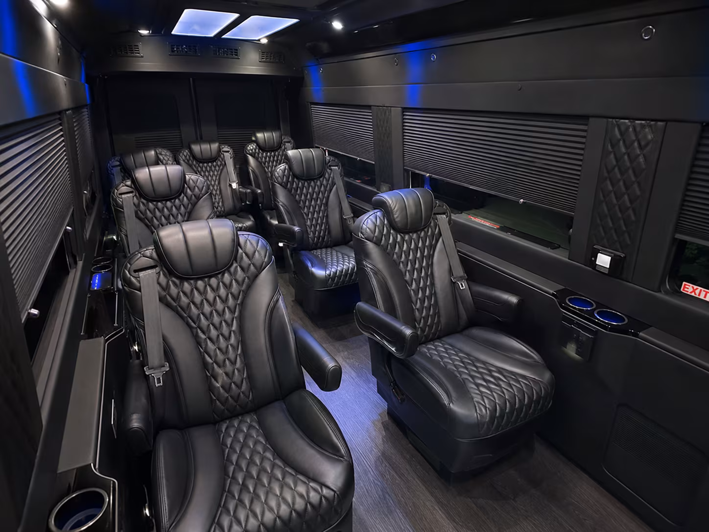 hialeah 12 passenger sprinter van inside