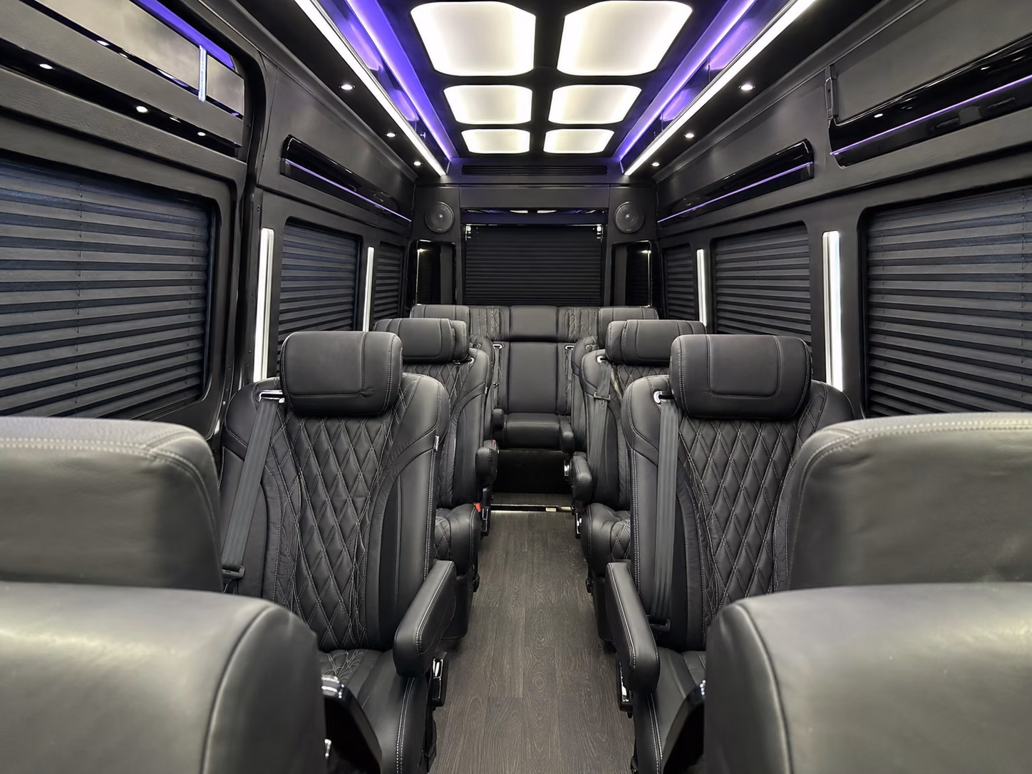 hialeah 15 passenger sprinter van inside