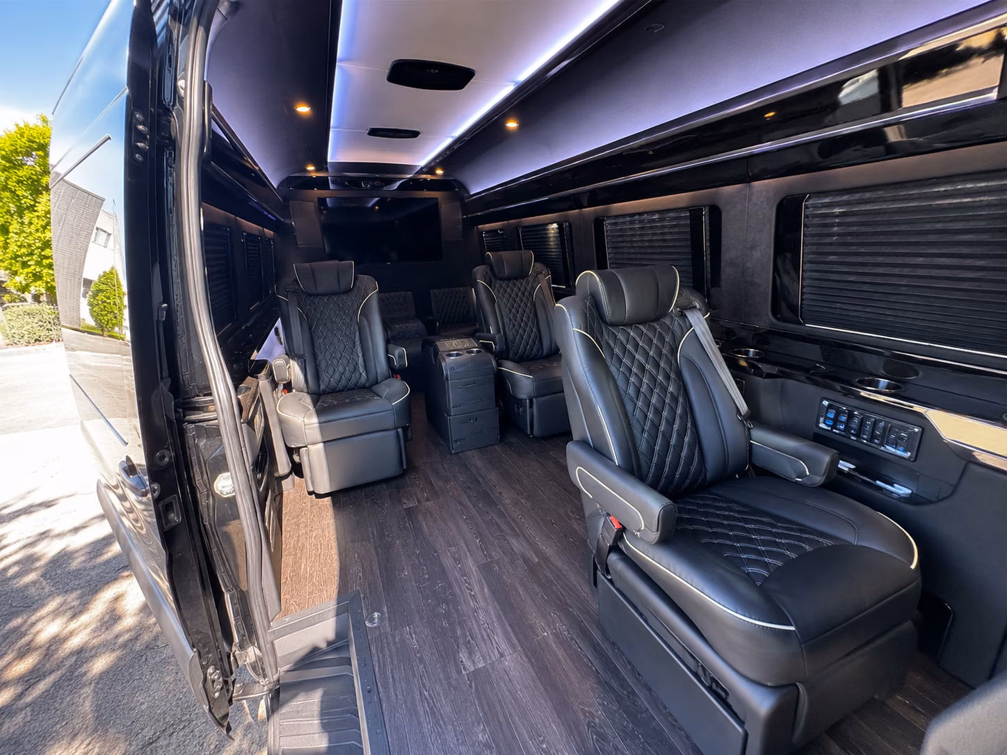 hialeah 15 passenger sprinter van interior