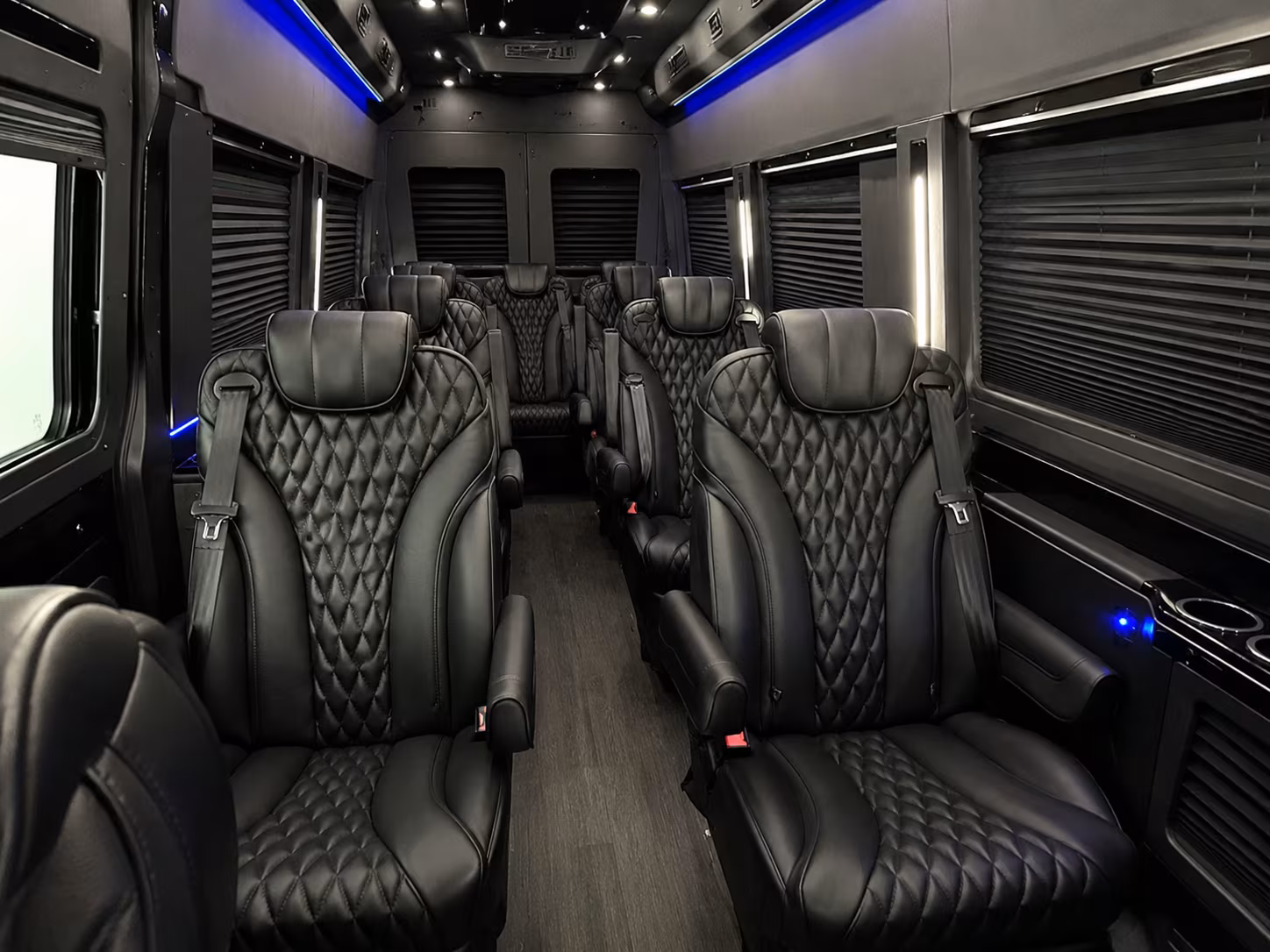 hialeah 20 passenger sprinter van interior