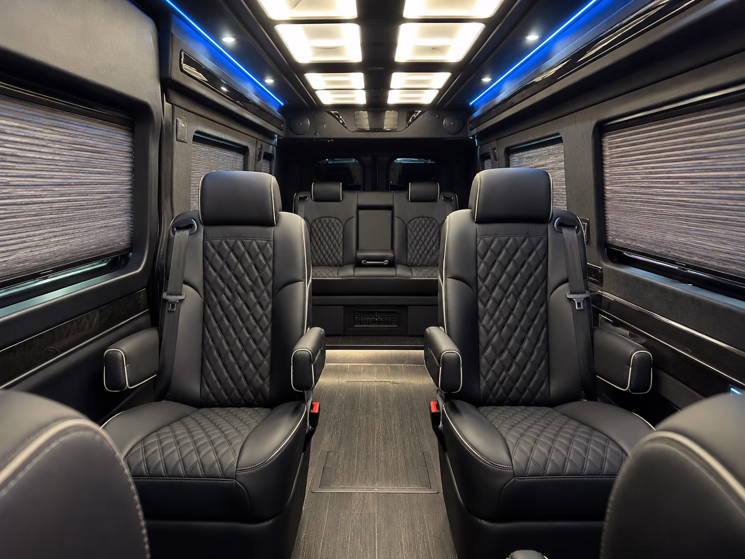 hialeah 8 passenger sprinter van inside