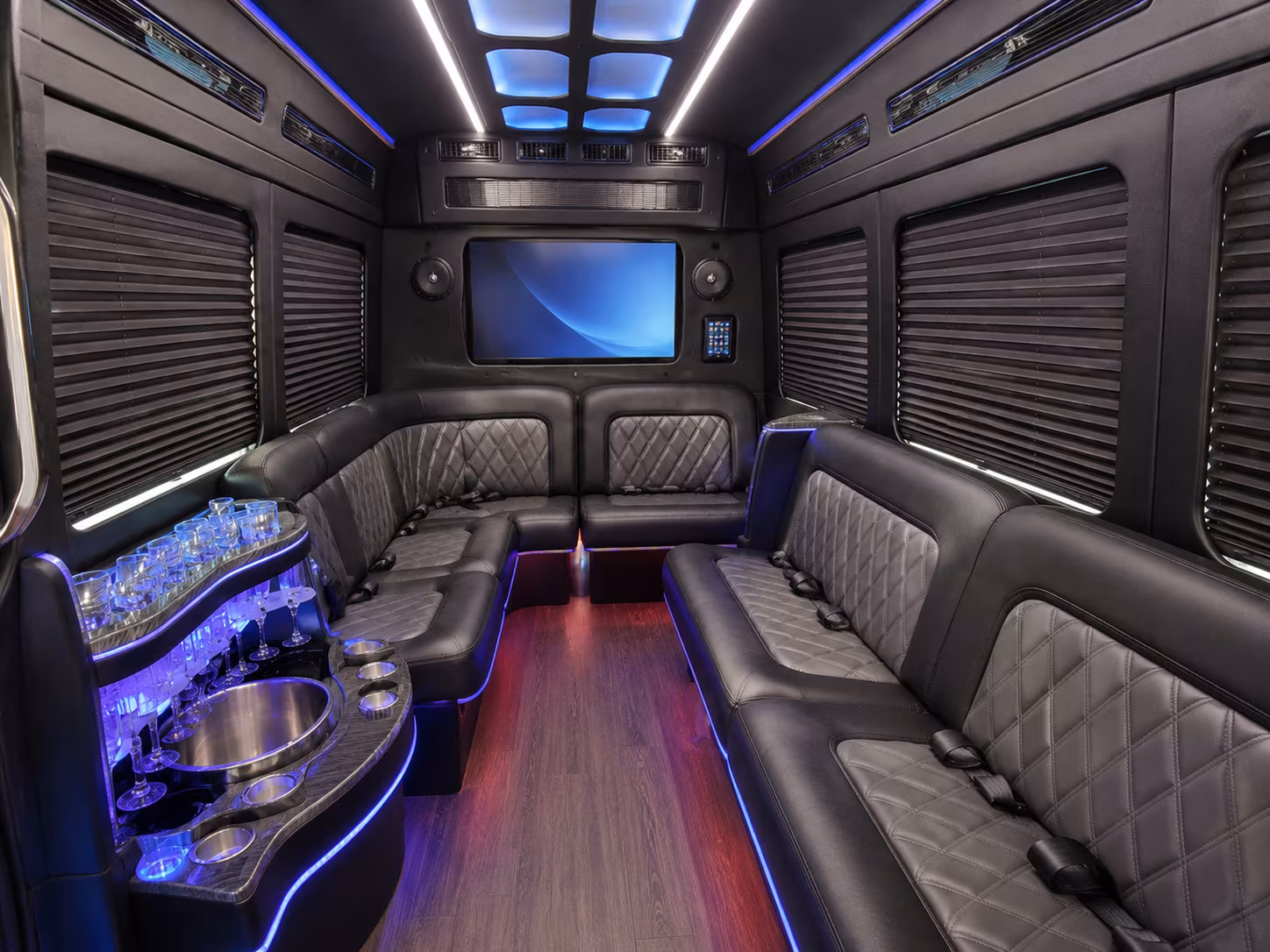 hialeah sprinter limousine interior