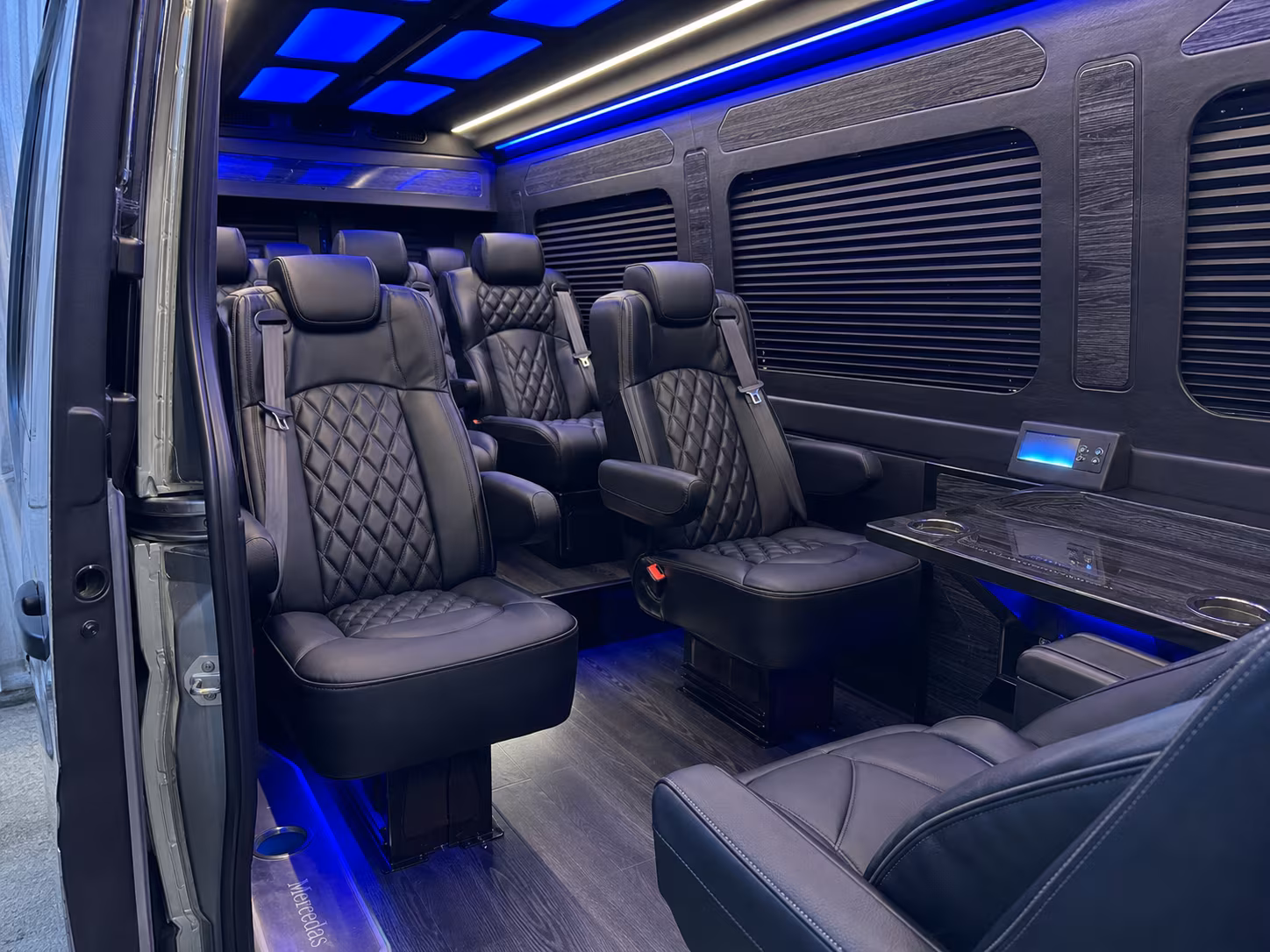 sprinter van transportation for groups and events across hialeah